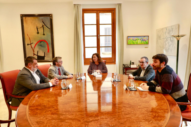 Armengol y Yllanes tratan con el relator especial de la ONU los avances en memoria democrática en las Balears