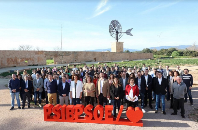El PSIB-PSOE aprueba las listas electorales 'que permitirán continuar la transformación de las Islas y harán posible el futuro de Baleares'