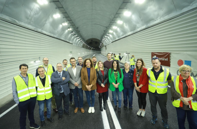 El Consell de Mallorca da por finalizadas las obras de los túneles de Peguera