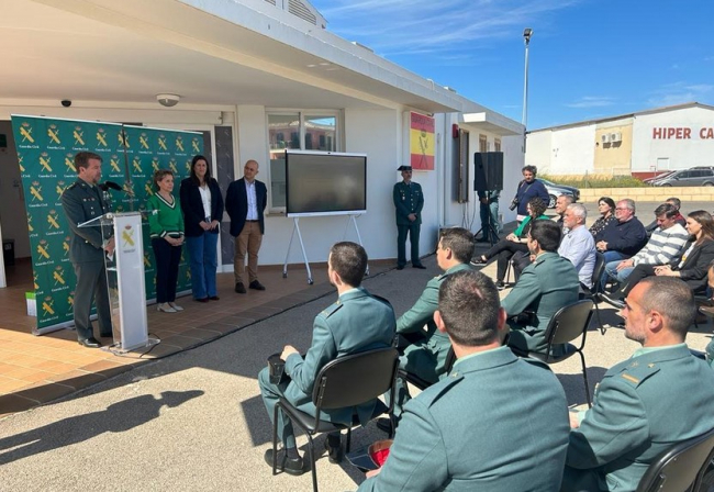 La Guardia Civil ha presentado el nuevo Puesto Principal en Campos