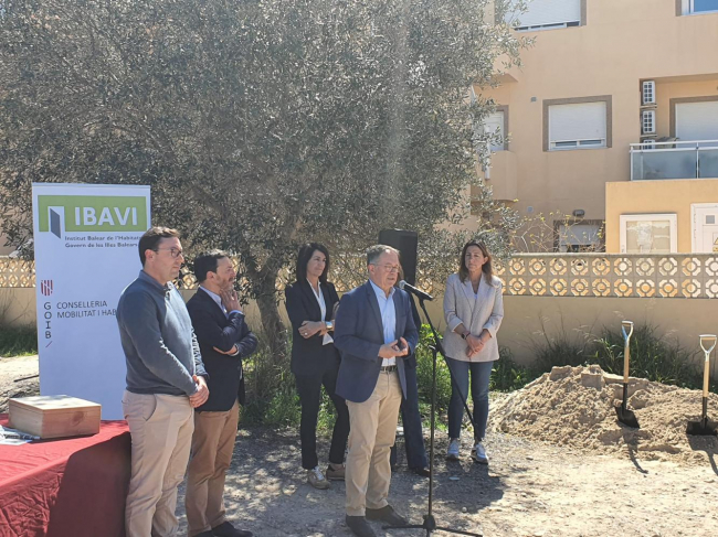 El Govern inicia la construcción de una nueva promoción de vivienda pública en Formentera 