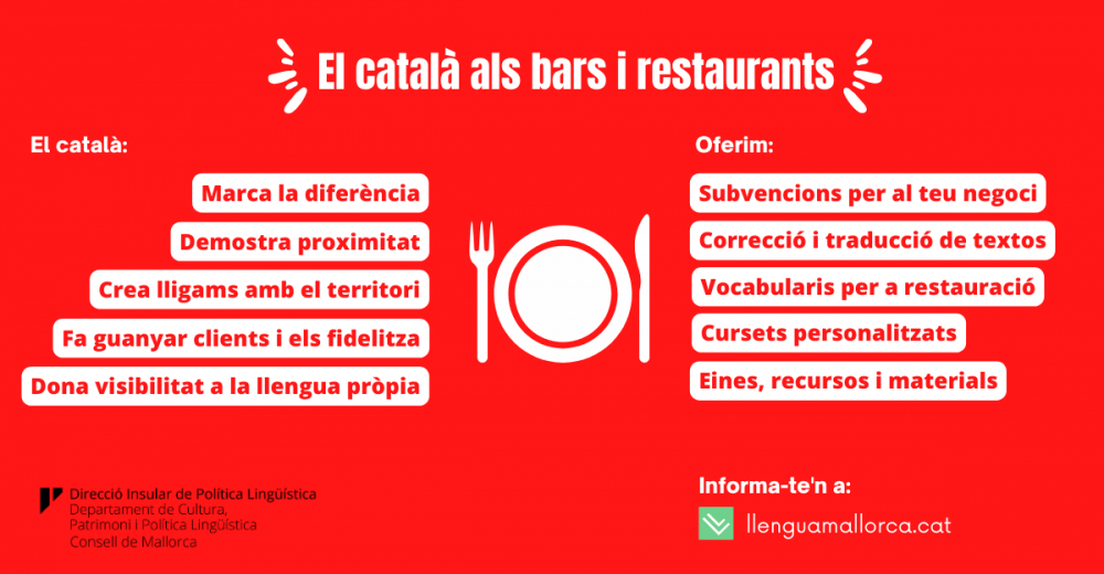 El Consell incorpora dos nuevos dinamizadores lingüísticos para fomentar el uso del catalán en bares y restaurantes