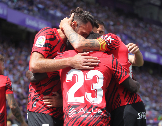 El RCD Mallorca empata 3-3 ante el Real Valladolid CF