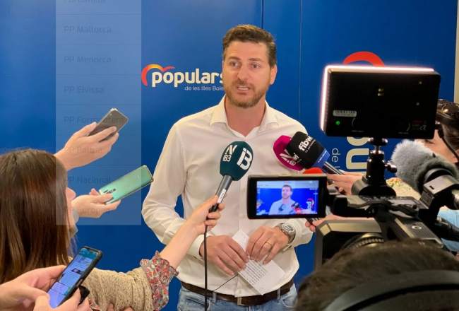 Sagreras: “Sánchez y Armengol se han vuelto a reír de los ciudadanos de Baleares ”