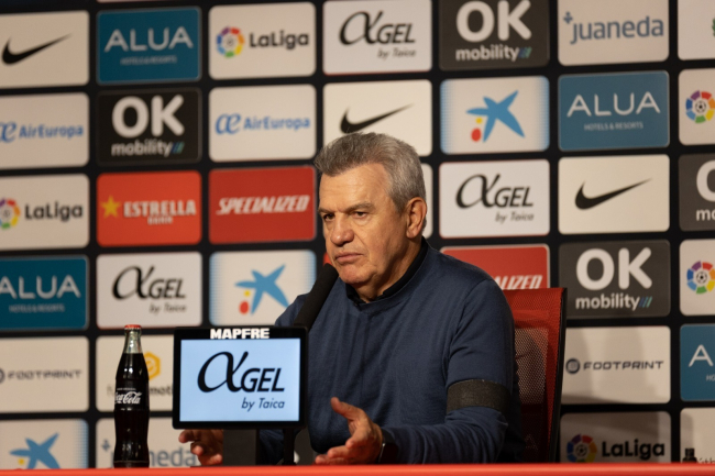 Javier Aguirre: “Siento una enorme alegría”