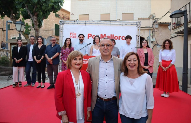 Armengol: 'Desde 2015 con el gobierno socialista, Baleares tiene 132.000 personas más trabajando”