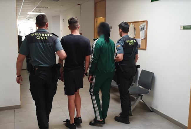 La Guardia Civil ha detenido a 10 personas involucradas en una riña tumultuaria en Magaluf