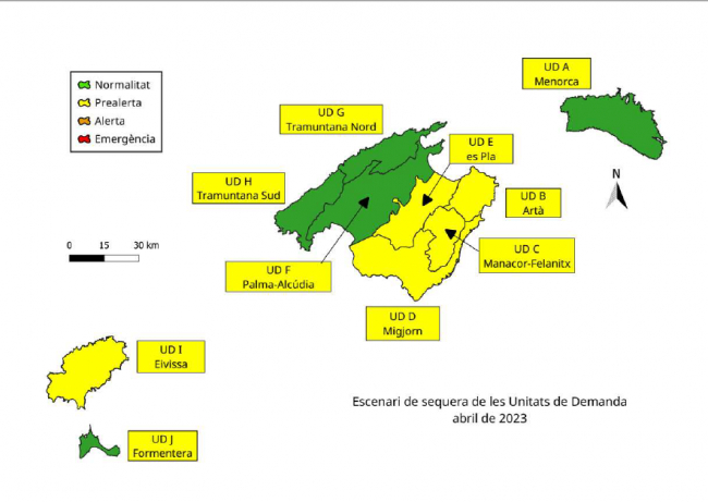 Las reservas hídricas de las Illes Balears se mantienen al 62%