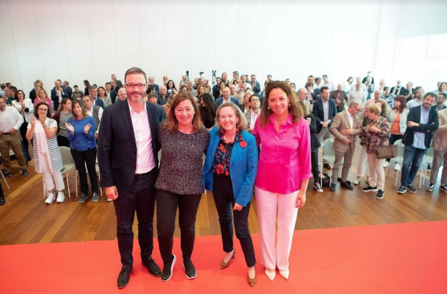 La vicepresidenta y ministra de Asuntos Económicos, Nadia Calviño, se reune con el sector empresarial balear