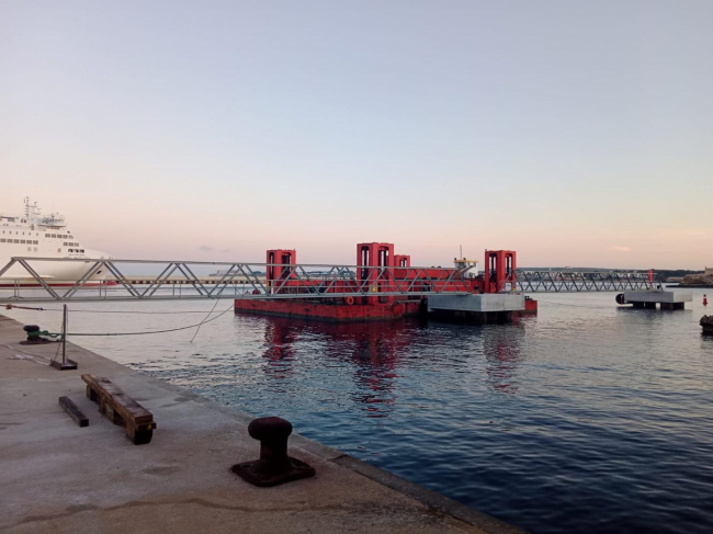 El Govern finaliza las obras de los duques de alba en el puerto de Ciutadella