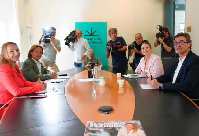 Marga Prohens valora como “positiva” la ronda de reuniones con el resto de partidos