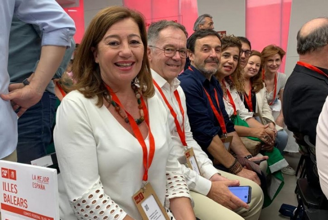 Armengol: 'trabajaré desde las Islas Baleares y desde Madrid para seguir creciendo sin dar un paso atrás'