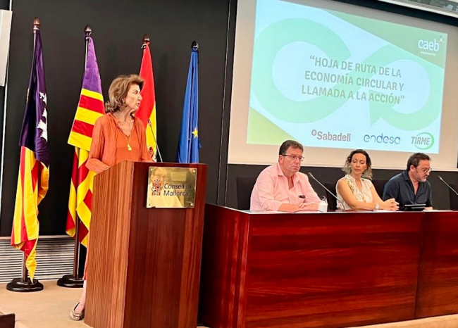 Carmen Planas: “La economía circular es un reto mayúsculo que el tejido empresarial balear, unido y cohesionado, es capaz de liderar”