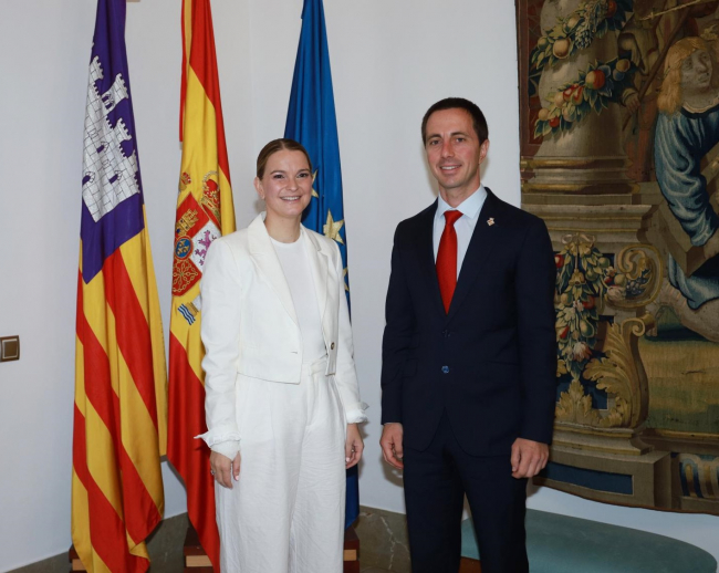 Primera reunión del presidente del Consell con la presidenta del Govern