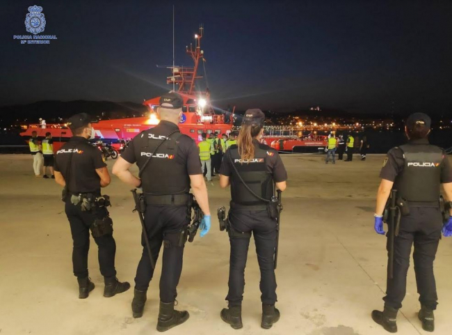 La Policía Nacional en Ibiza detiene al patrón de una patera arribada a Formentera