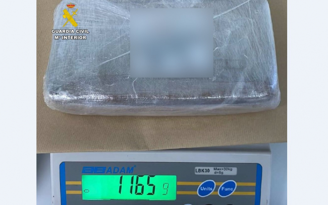 Dos detenidos en Marratxí con un
kilogramo de cocaína