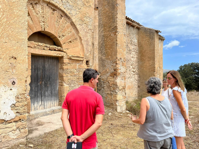 El Consell de Mallorca abrirá al público Bellpuig mientras continúan las excavaciones