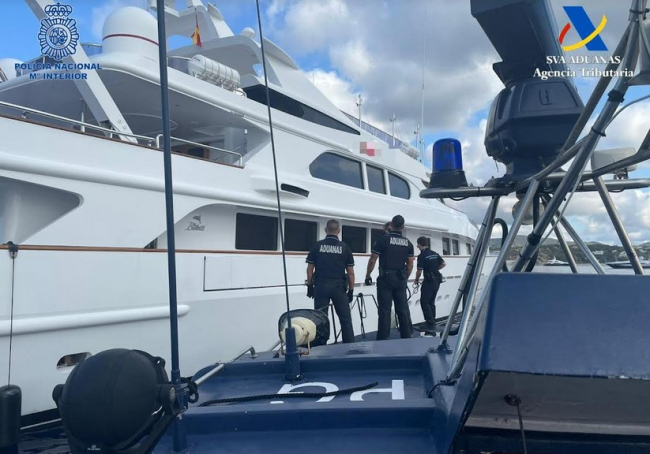 Embargado un ‘superyate’ en Ibiza por blanqueo de capitales
