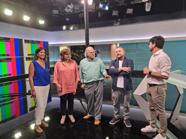 La consellera de Presidencia ha tenido una primera reunión con IB3 para conocer y escuchar las propuestas del equipo directivo
