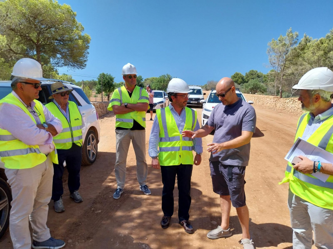 La carretera de ses Salines a la Colònia de Sant Jordi se abrirá al tráfico en septiembre