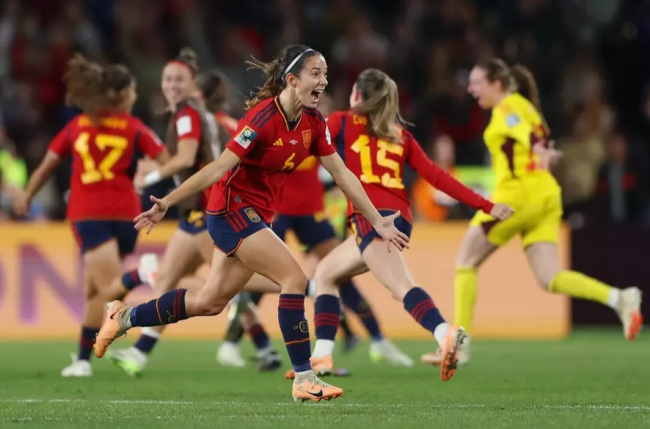 España campeón de la Copa Mundial Femenina de la FIFA