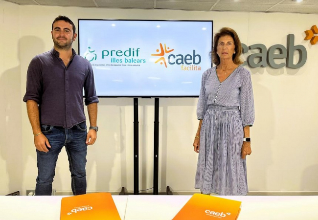 La Federación PREDIF Illes Balears se une al Programa CAEB Facilita para favorecer la inserción laboral de personas vulnerables