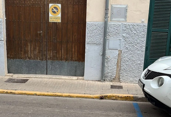 El PP de sa Pobla propone que los propietarios puedan aparcar delante de sus vados