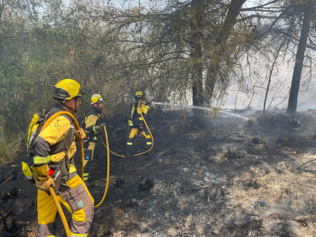 Refuerzan el operativo de incendios forestales hasta el domingo a causa de la situación meteorológica de estas últimas semanas