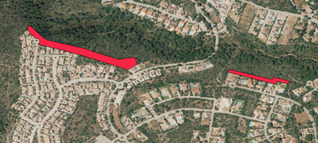 El Ayuntamiento de Manacor crea una franja de protección contra incendios en Cala Murada