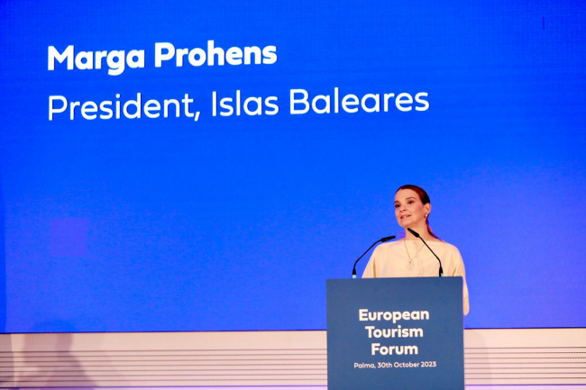 Prohens reclama en el Foro Europeo de Turismo tener en cuenta la realidad de comunidades, como las Illes Balears, a la hora de afrontar los retos del turismo