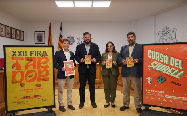 La Feria de Otoño vuelve a Marratxí con más de 100 puestos y la X edición de la Cursa del Siurell