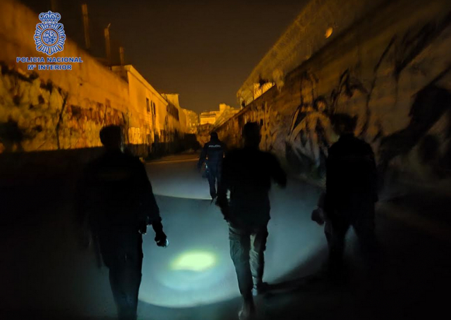 La Policía Nacional detiene a dos hombres que protagonizaron una reyerta en la antigua prisión de Palma 