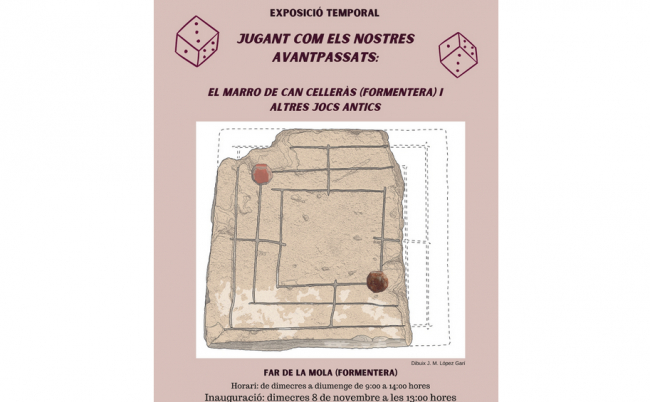 Inauguración de la exposición temporal “Jugando como nuestros antepasados: El marro de Can Celleràs (Formentera) y otros juegos antiguos”