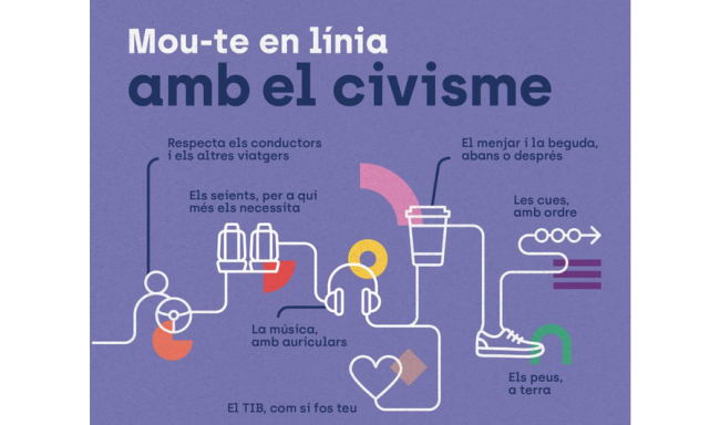 En marcha una campaña para promover el civismo en el transporte público