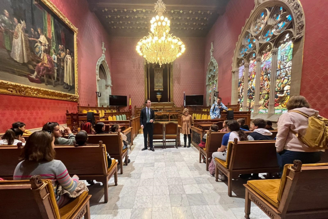 El Palau del Consell logra el récord de visitas durante el 2023