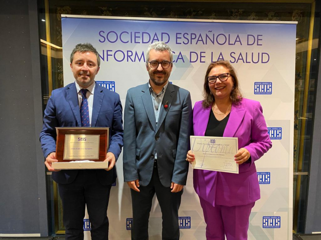 El Servicio de Salud gana un premio a la mejor iniciativa en materia de ciberseguridad y protección de datos en el ámbito sanitario