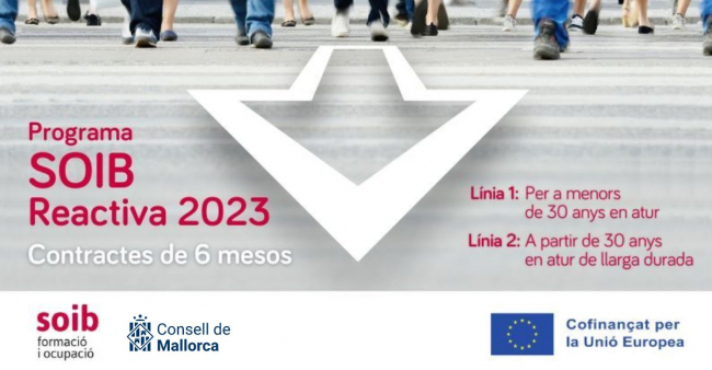 El Consell de Mallorca ofrece 29 puestos de trabajo a través del programa «SOIB Reactiva»