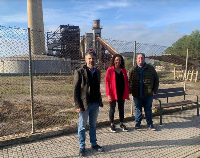 Los socialistas denuncian que PPVOX abandona el proyecto de reconversión de la central térmica de Alcanada