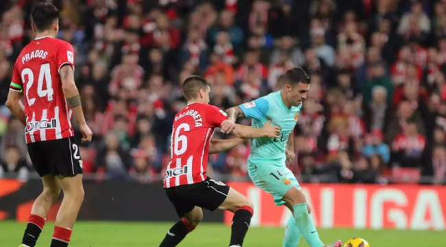 El RCD Mallorca sale derrotado y goleado de San Mames (4-0)