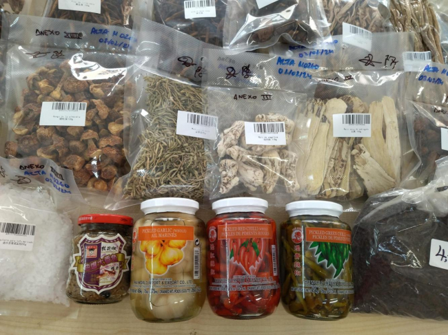 La Conselleria de Agricultura interviene 36 productos de terceros países por no indicar el número de lote y por presentar la información alimentaria solo en lengua extranjera