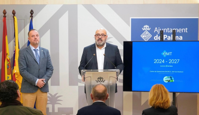 Palma anuncia la construcción del nuevo Centro de Operaciones EMT/ECO con capacidad para 108 autobuses eléctricos