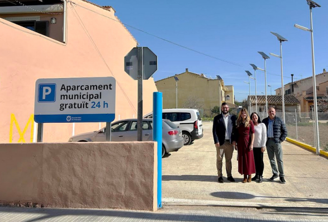 Marratxí habilita un nuevo aparcamiento de 22 plazas en la zona centro de Es Pla de na Tesa