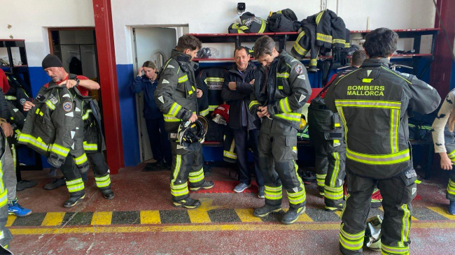 Los Bombers de Mallorca renuevan todos los uniformes de protección para incendios urbanos