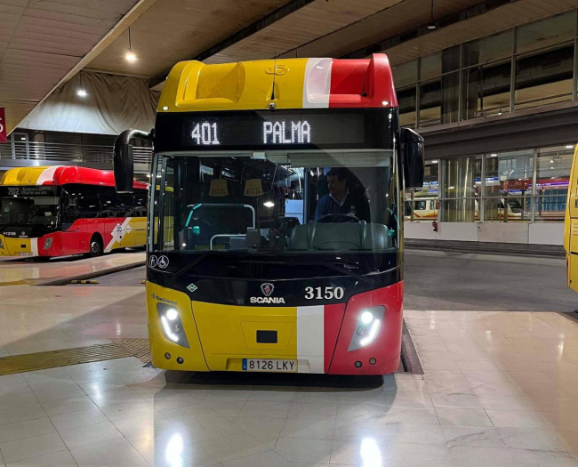 El transporte público de la red TIB y SFM será gratuito para todo el mundo con motivo del Día de las Illes Balears