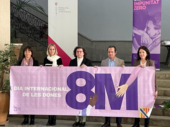 La Conselleria de Familias y Asuntos Sociales presenta los actos del 8M, Día internacional de las mujeres