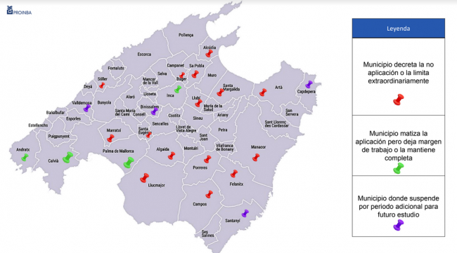 La asociacion empresarial de
promotores inmobiliarios de Baleares se lamenta la limitada aplicación de las medidas urgentes en materia de vivienda
