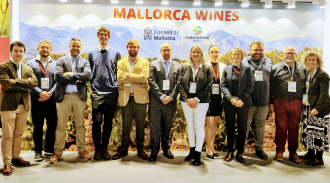 El Consell de Mallorca hace un balance positivo de la participación de las bodegas mallorquinas en la feria internacional ProWein 2024