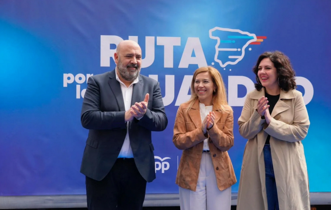 Más de 200 personas muestran su apoyo a la ‘Ruta por la Igualdad’ entre españoles organizada por el Partido Popular