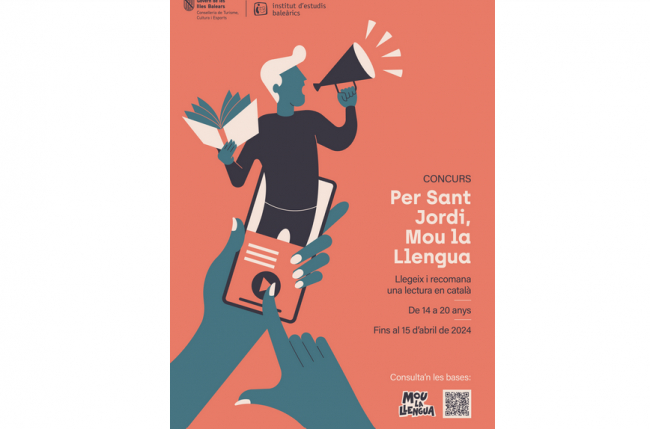El Instituto de Estudios Baleáricos (IEB) convoca el concurso «Per Sant Jordi, mou la llengua» para celebrar la festividad del día del libro 
