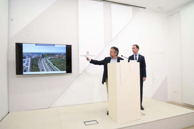 El Consell de Mallorca presenta el Tramo I del segundo cinturón, un proyecto para descongestionar los accesos a Palma